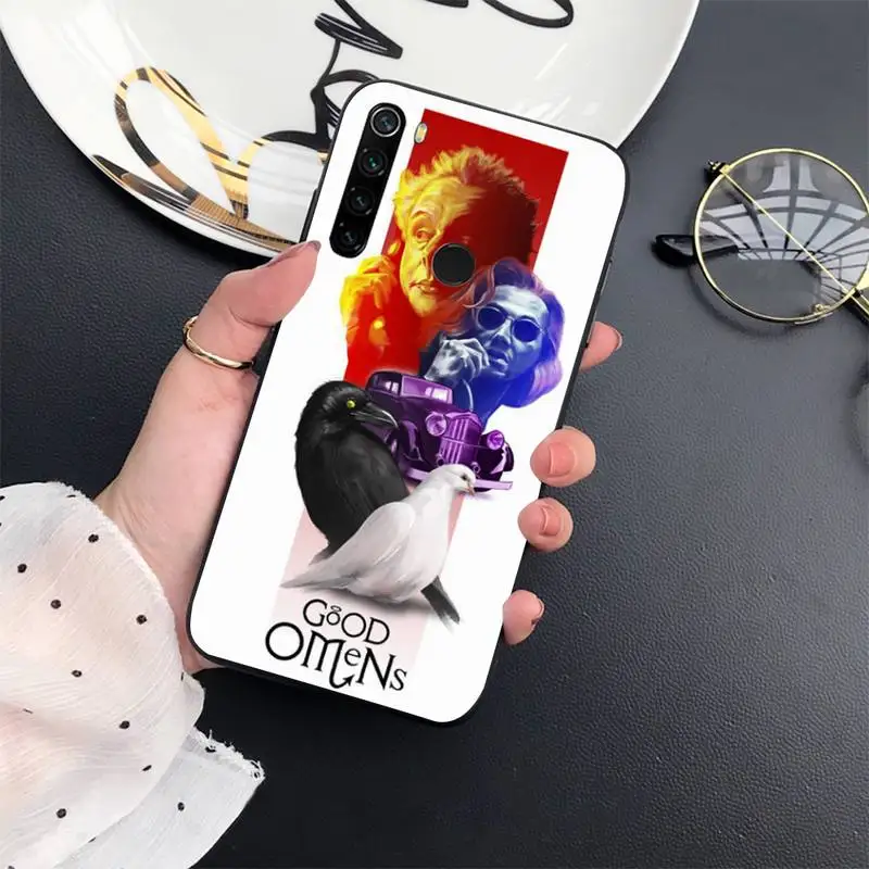 

Good Omen movie angel Phone Case For Xiaomi Redmi 7 8 9t a3Pro 9se k20 mi8 max3 lite 9 note 9s 10 pro