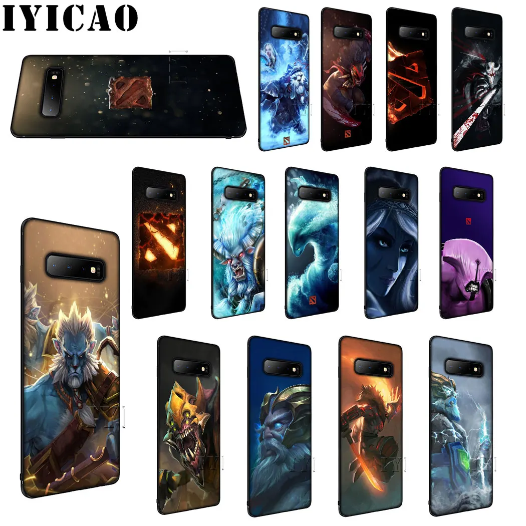 IYICAO Dota 2 игровой Мягкий силиконовый чехол для Samsung A3 A5 A6 Plus A7 A8 A9 J6