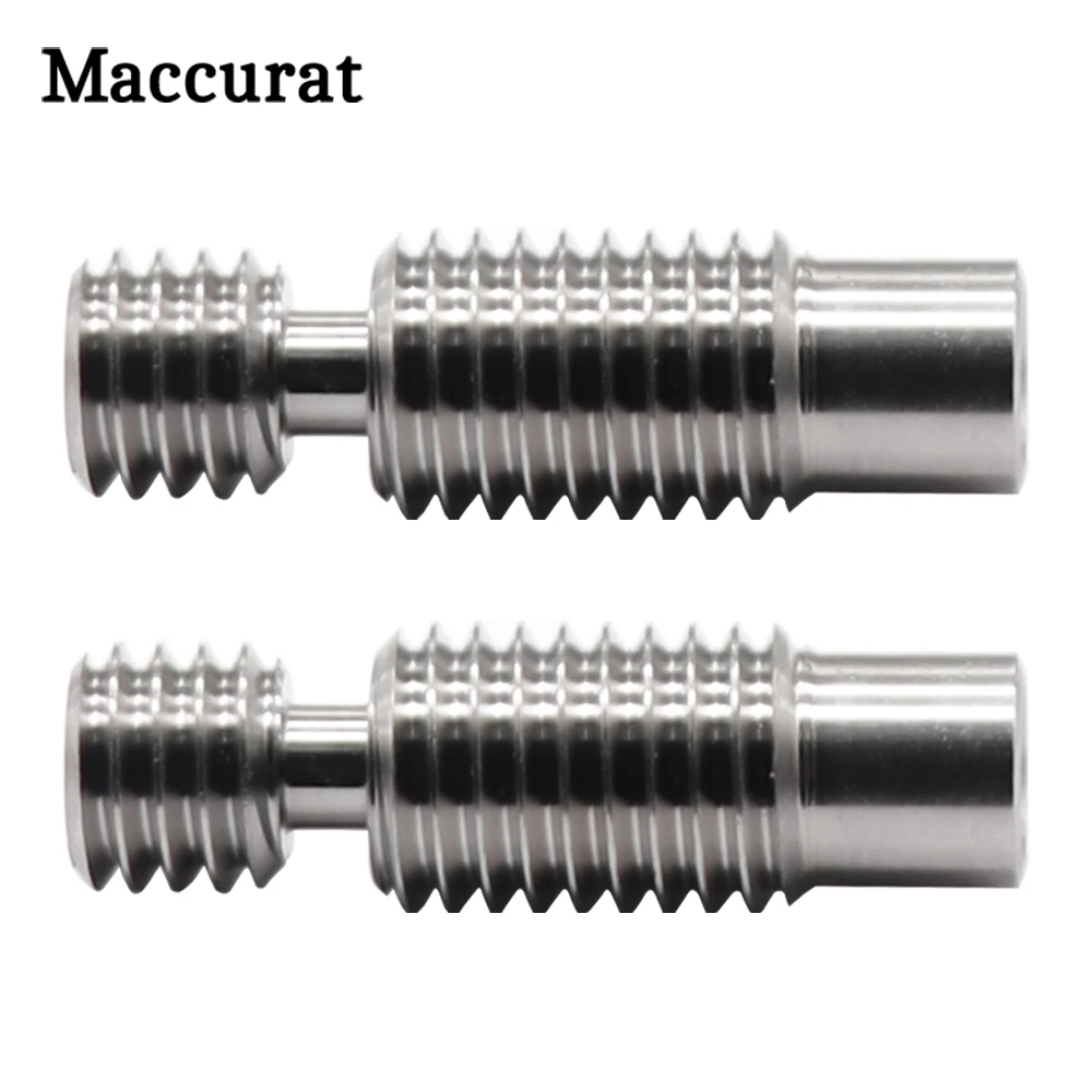 

All-Metal NEW high quality GRADE5 V6 titanium alloy heat break Throat for E3D V6 HOTEND heater block 1.75MM Filament Smooth