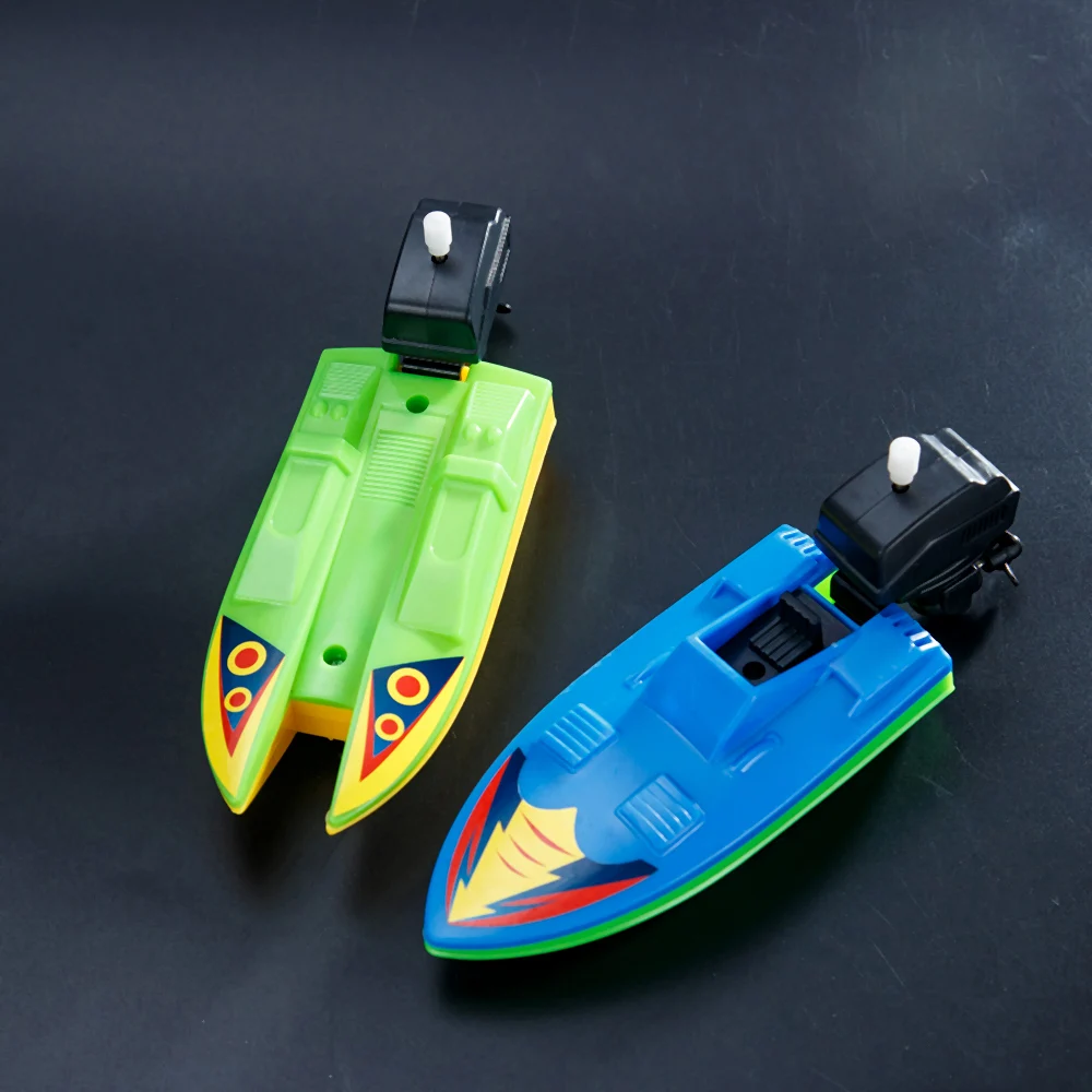 Скоростной игрушечный корабль Заводной поплавок детские игрушки Классические
