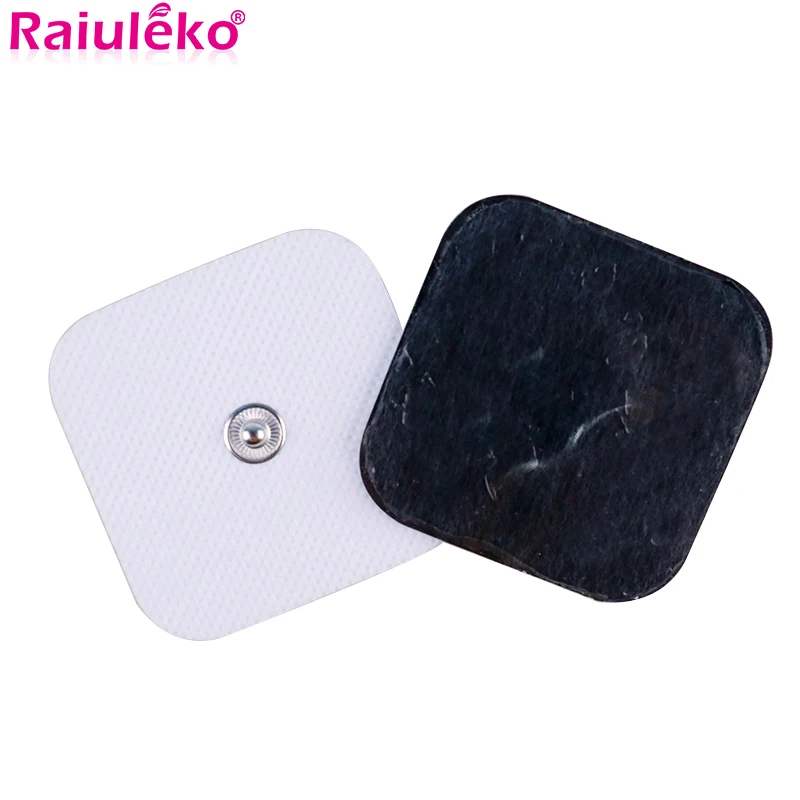 10 шт. электродные подушечки импульсный клей гель десятки тысяч Стикеры для