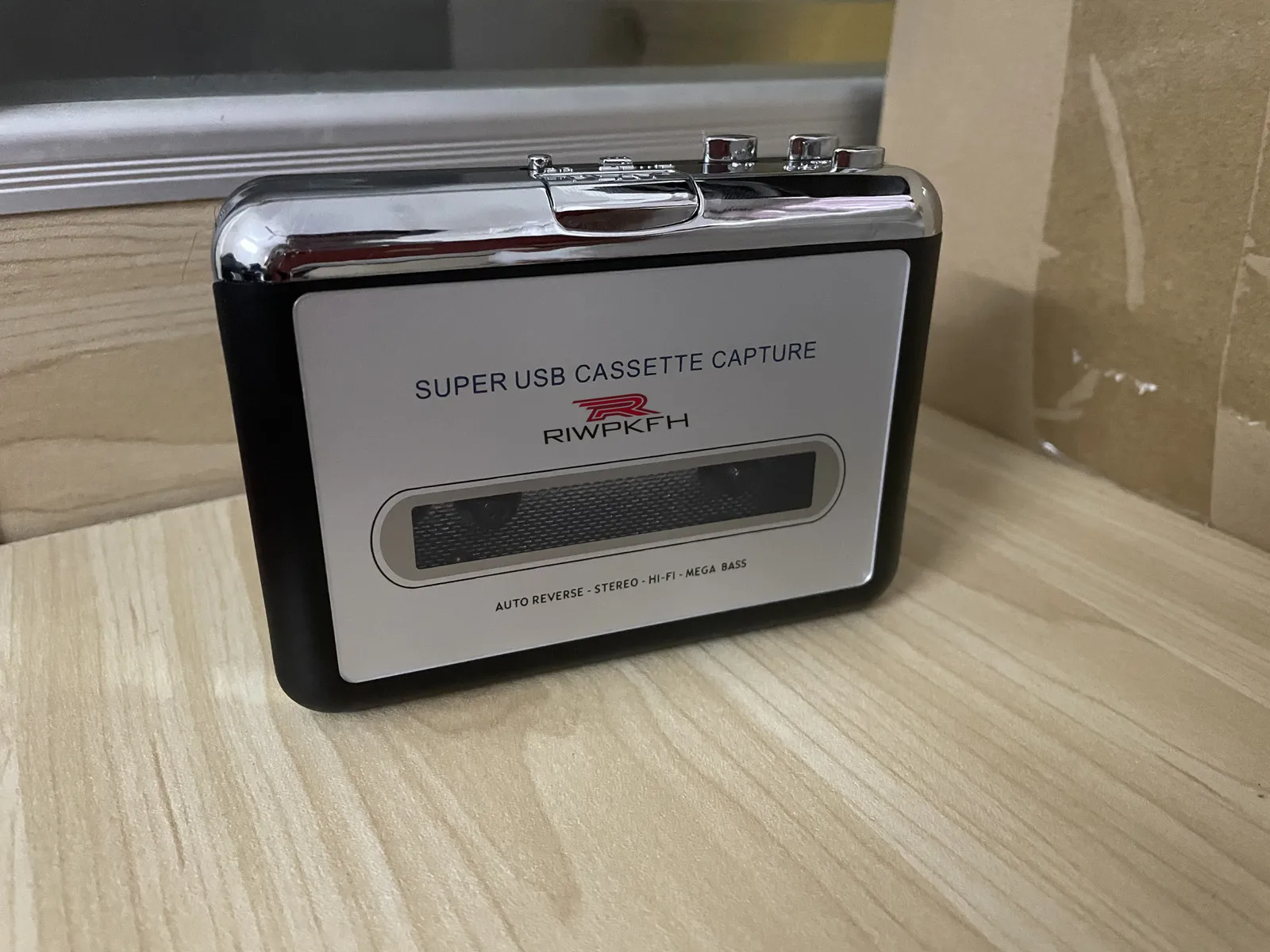 RIWPKFH для оцифровки кассет с выходом USB-плеер лента к ПК супер Портативный USB