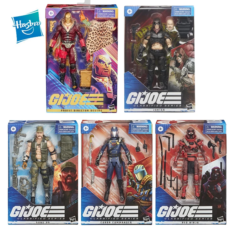

Hasbro 6 Inch Marvel G.i. Joe Cobra Commander Red Ninja Zartan Action Toy Figures Anime Model Collection Toys Birthday Gift