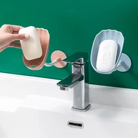 wall mounted soap rack soap holder suction cup drain soap dish bathroom soap holder standing drain rack phone sponge holder