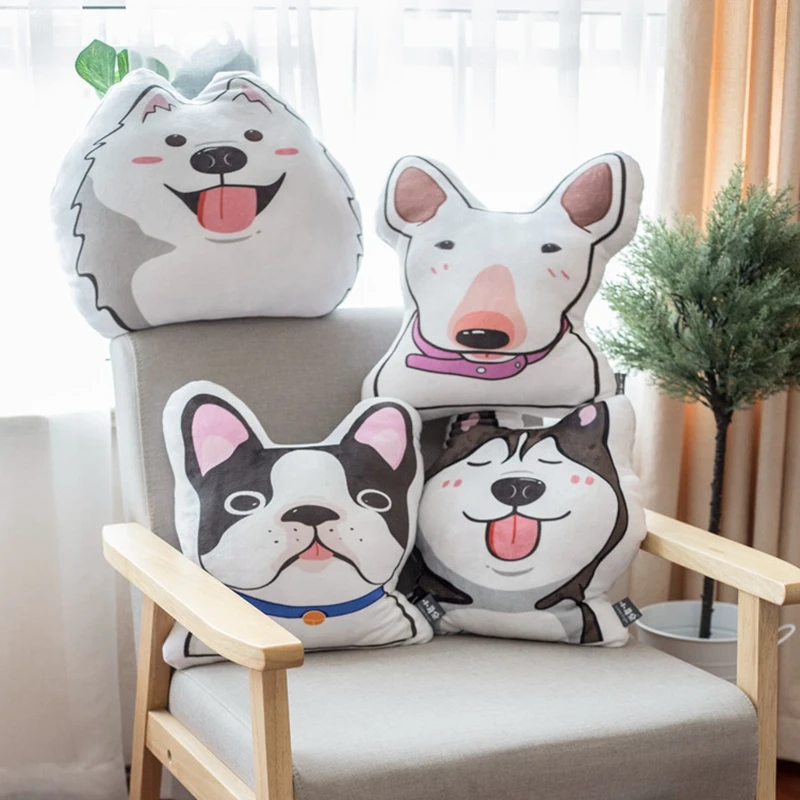 36 см яркая подушка для собаки Шарпей Хаски бульдог щенок милая кукла детская