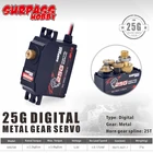 Сервопривод SURPASS Hobby Digital servo S0025M, металлическая Шестерня 25 г, сервопривод для РУ самолета, робота 12428, Ру монстра, автомобиля 112, обновленная версия 12423
