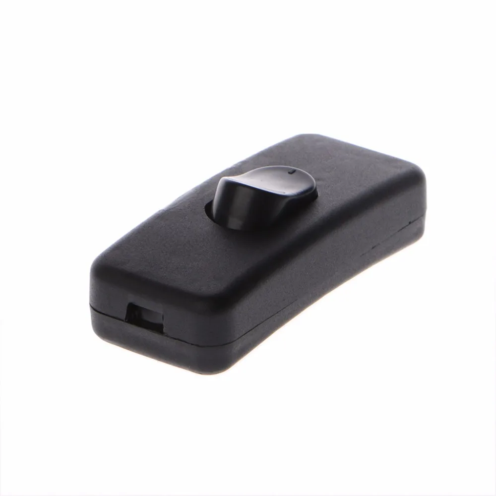 Универсальный переключатели AC 110 250 В 2A Inline лампы освещения Пластик в шнур