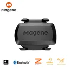 Оригинальный компьютер Magene gemini 210 S3, Спидометр с дуральным датчиком скорости и bluetooth для велосипеда igpsport bryton
