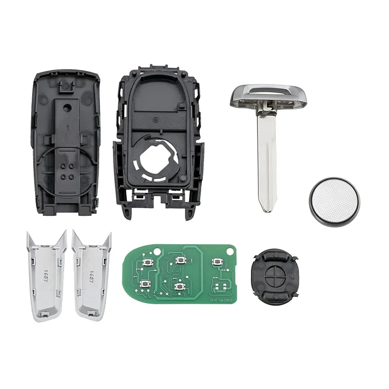 

KEYECU FCC: GQ4-76T Smart Remote Car Key With 3 4 5 Buttons 434MHz 4A Chip - FOB for Ram Pickup HD 2500 3500 4500 5500 2019 2020