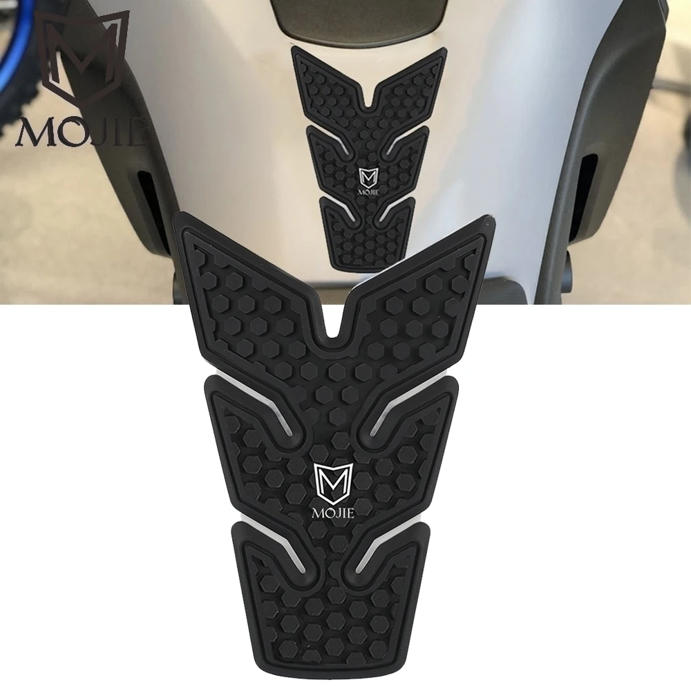 Мотоциклетные Нескользящие боковые наклейки на топливный бак прокладка