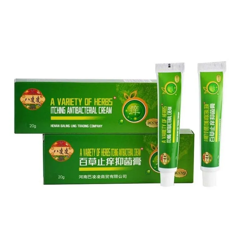 Китайский травяной крем от зуда псориаза мазь экземы дерматита экзематоида уход