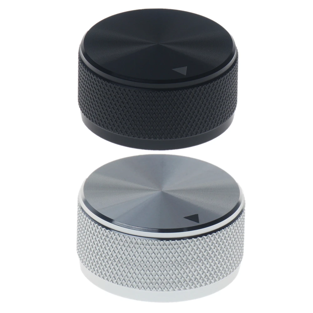 Solid Machined Metal Aluminum Rotary Encoder Potentiometer Volume Switch Knobs Amplifier Control Volume Button Knob