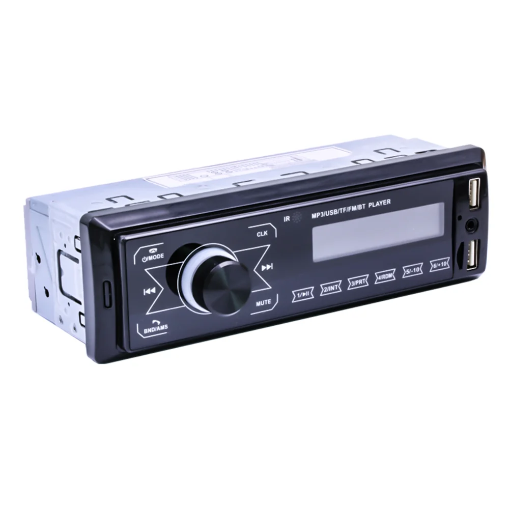 Автомагнитола 1 Din Bluetooth автомобильный стерео MP3 плеер 7 цветсветильник сенсорные