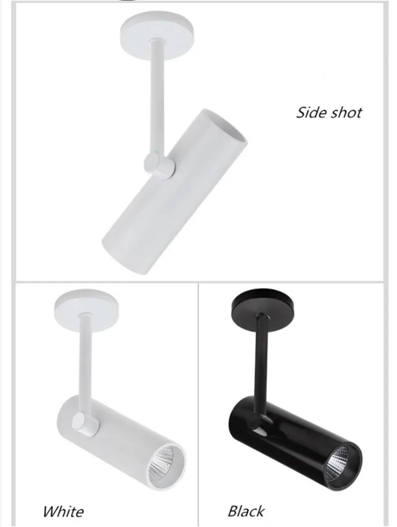 Современный светодиодный Трековый светильник 5 Вт 7 12 с регулируемой яркостью |