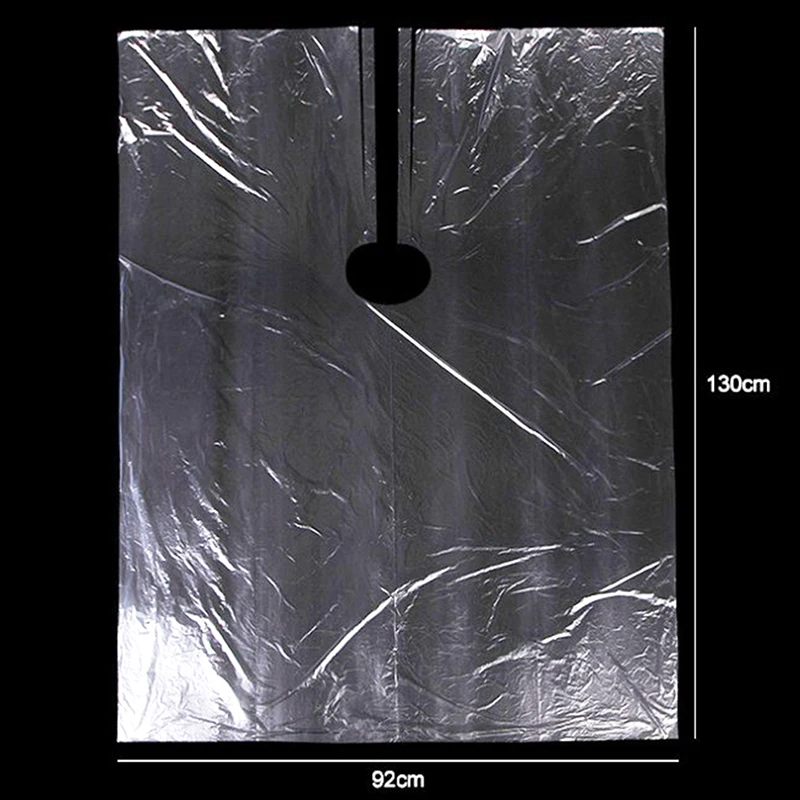 

50pcs Health Care Barber Wai Cloth Perm Hair Salon Haircut Wai Hairdressing Cape Disposable Cloth Shawl Disposable PE Apron