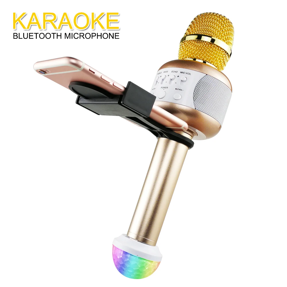 E106 микрофон беспроводной Bluetooth караоке динамик ручной KTV музыкальный плеер