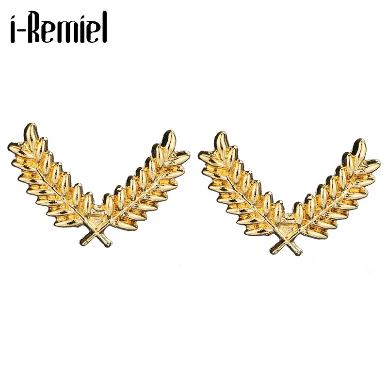 Топ моды Брош броши для ретро золотой пшеницы маленький Нагрудный Знак Брошь