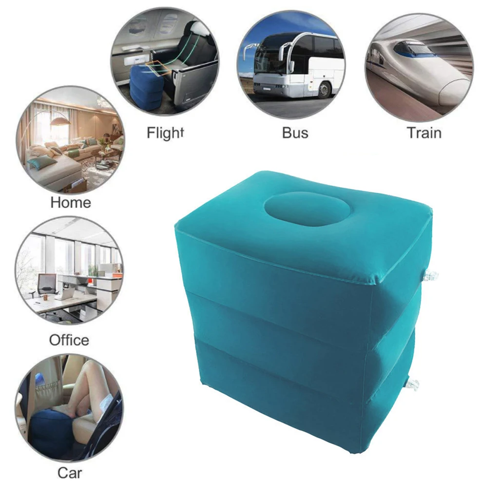 2019 детская подушка для ног Подушка отдыха на самолете с автобусом надувная