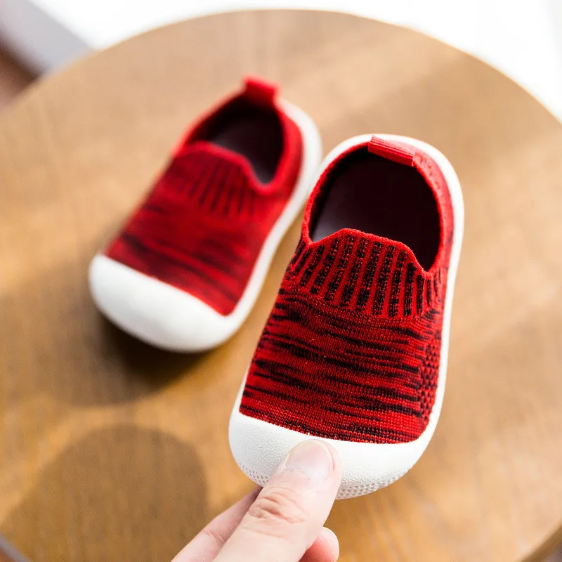 Весенняя обувь для малышей Повседневная с мягкой подошвой мальчиков и девочек