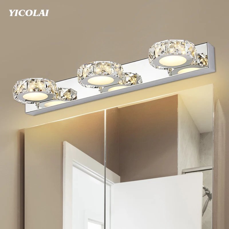 Современная светодиодная передняя лампа для зеркала комнатное освещение ванной