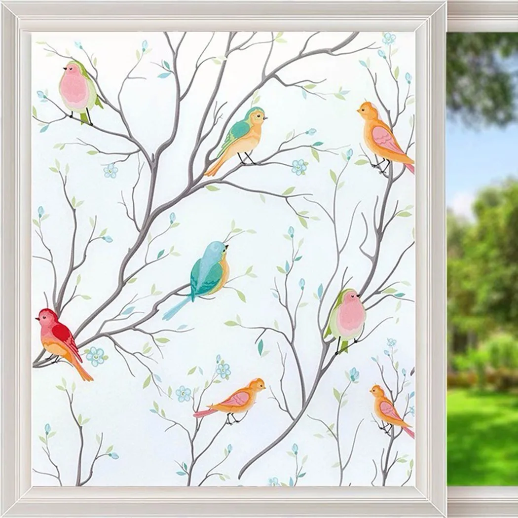 

& Murals Door Decal 1pc Flowers Wall Sticker Brand New Fashionable Design