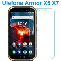 tempered glass for ulefone armor x6 ip68 screen protector 9h protective film on ulefone armor x7 pro screen film x 7 pro cover