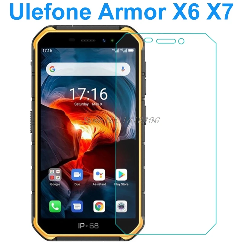 Закаленное стекло для Ulefone Armor X6 IP68 Защитная пленка экрана 9H на X7 Pro X 7 | Мобильные