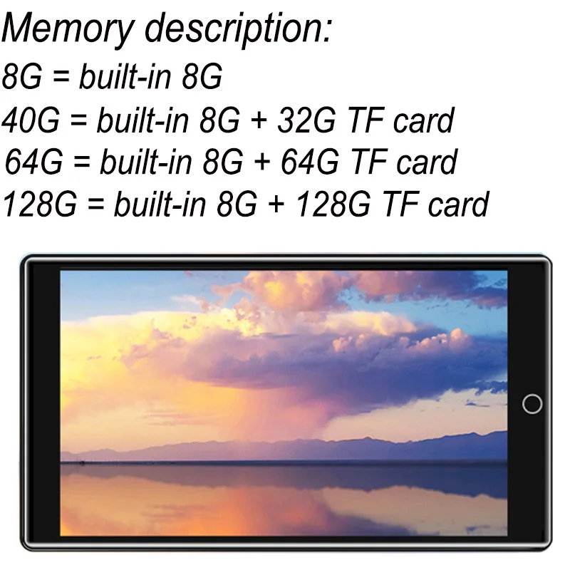 MP4-плеер RUIZU H1 с полным сенсорным экраном Bluetooth 8 ГБ встроенный динамик поддержка