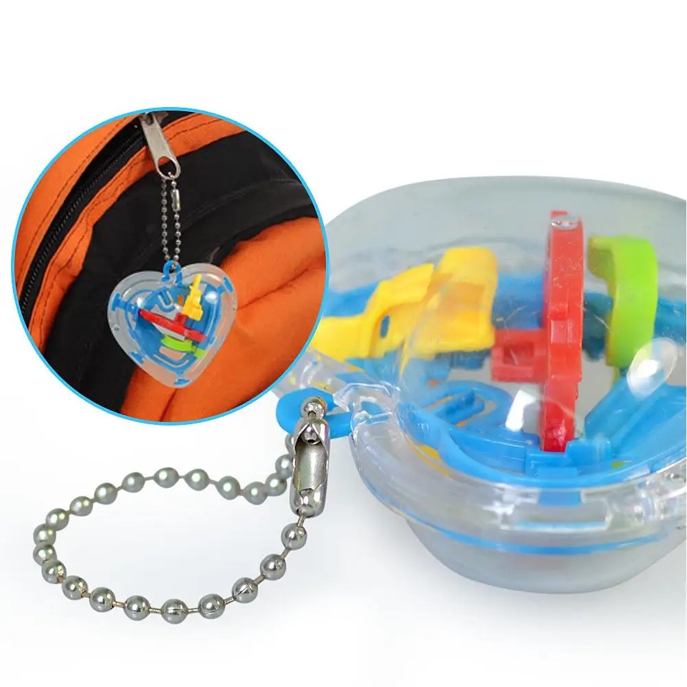 Лабиринт шар любовь сердце форма eduicatory лабиринт мяч 50 барьеры игрушки раннего