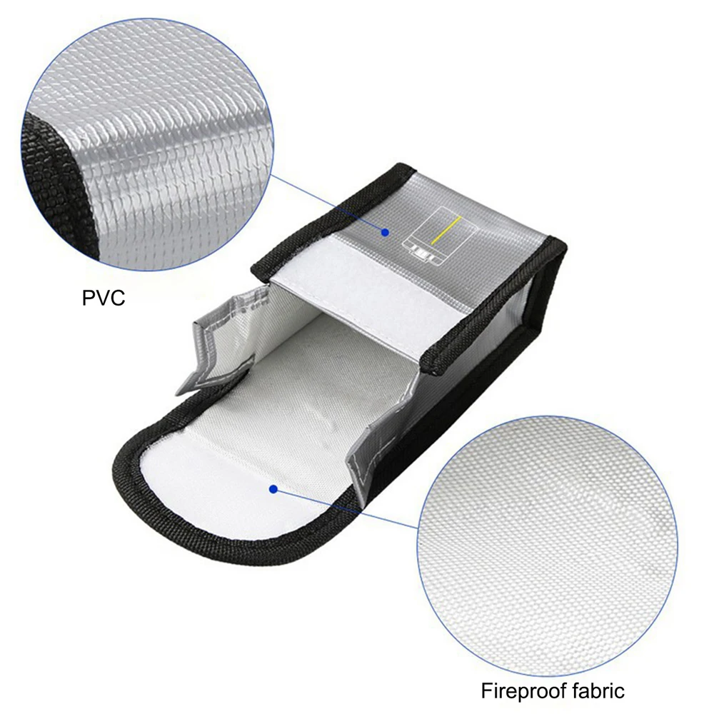 Взрывозащищенная защитная сумка для хранения батарей DJI Mavic Mini Drone Lipo аксессуары |