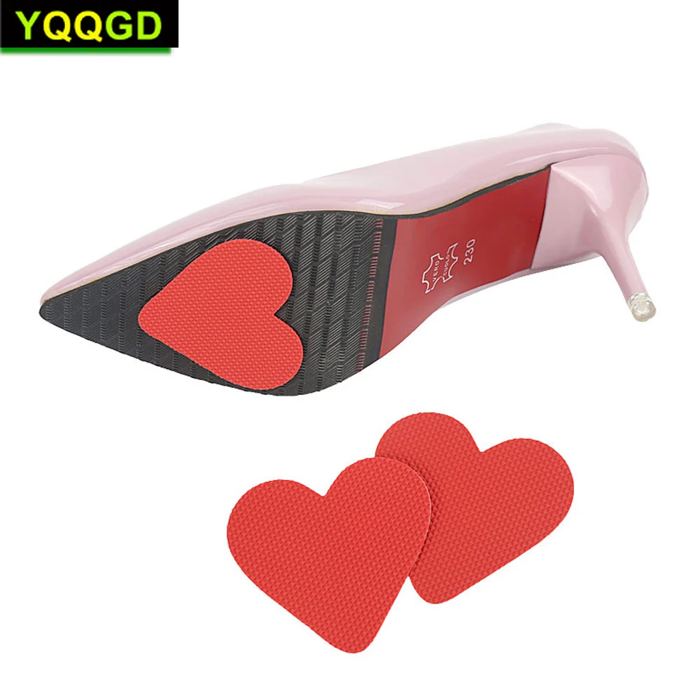 

1Pair Anti-Slip Shoe Grips Self-Adhesive Non-slip High-Heeled Shoes Sole Protector Pads Sticker for Women