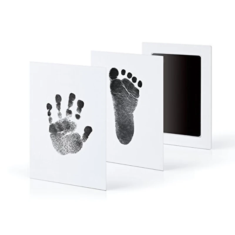 

No contact with skin Handprint Footprint Non-Toxic Newborn Imprint Hand Inkpad Watermark Infant Souvenirs Casting Clay Toys Gift