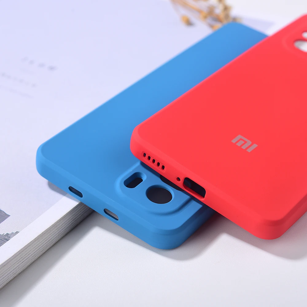 liquid silicone phone case for xiaomi mi poco f3 redmi k40 pro redmik40 pro soft tpu full protection back cover shells 6 67 inch free global shipping