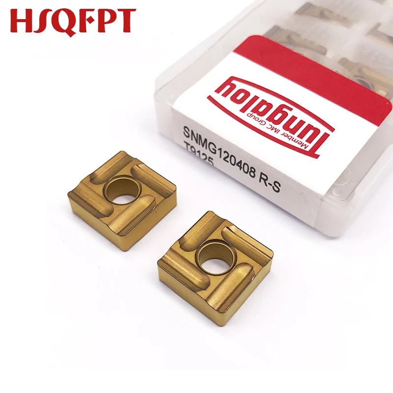 10 шт. SNMG120408 TM T9125 Tungaloy внешний токарный инструмент карбидная вставка для