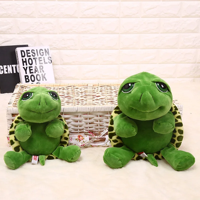 

Cute Big Eyes Turtle Plush Toys Tortoise Animals Dolls Stuffed Tortoise Christmas Gift for Kids Baby Kawaii Valentine Present