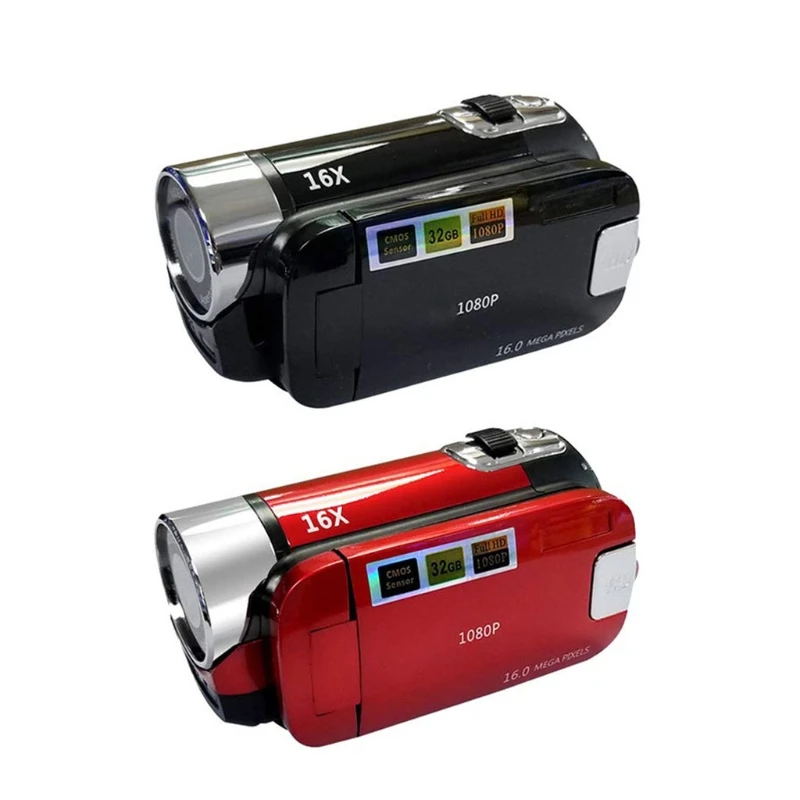 

US/EU/UK/AU Plug 1080P Vlog Camera 16 Million Pixel DV Digital Video Camera