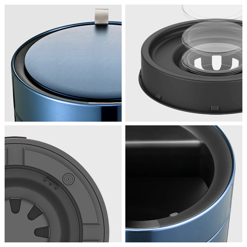 Умная мусорная корзина из нержавеющей стали Автоматическая Индукционная для