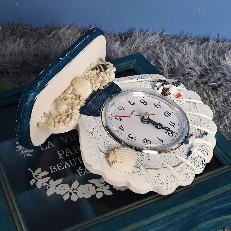 

Modern Simple Clock Fashion Creative Wood American Living Room Desktop Clock Study Office Relogio De Mesa Bedroom Decor DM50C