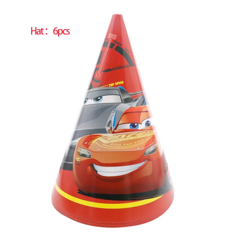 Disney тачки Молния Маккуин детские товары для дня рождения набор украшений