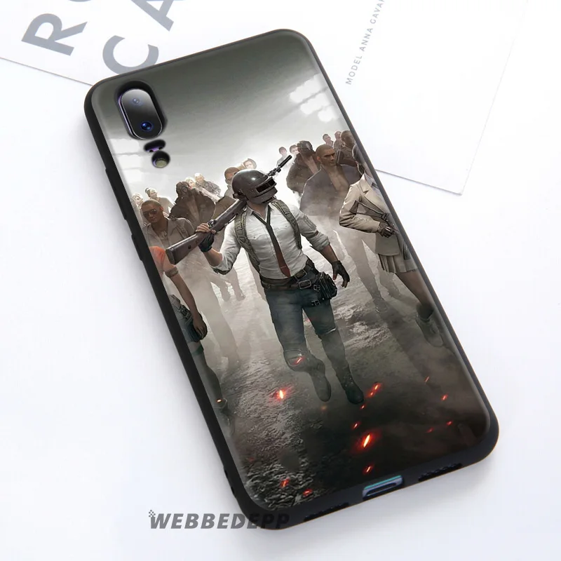 PUBG Game Art Soft Case for Huawei Mate 30 P20 P30 P Smart Z Plus Lite Pro 2018 2019 Honor View 20 9X |