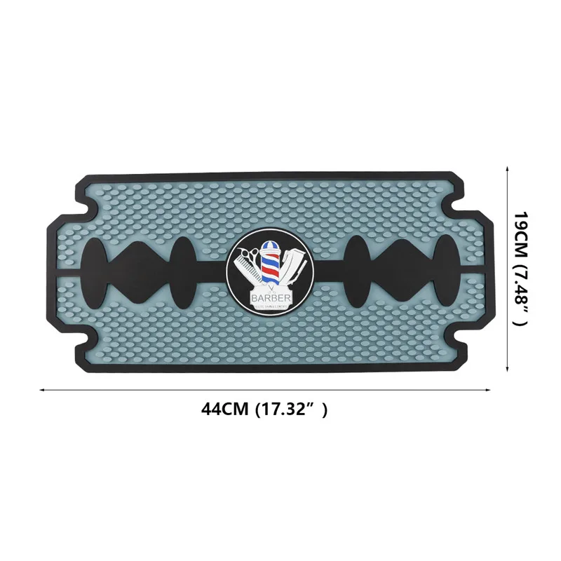 

Rubber Anti-slip Mat Folding Barber Shop Hairdressing Tool Professional Salon Desktop Mat Large Area Keep Tool Neat Non-slip Mat