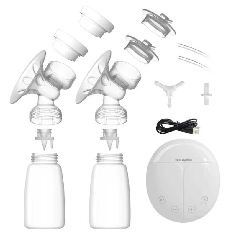 

Double Electric Breastfeeding Double Electric Breastfeeding Pump Painless And Strong Suction Touch Screen HD Display Accessories