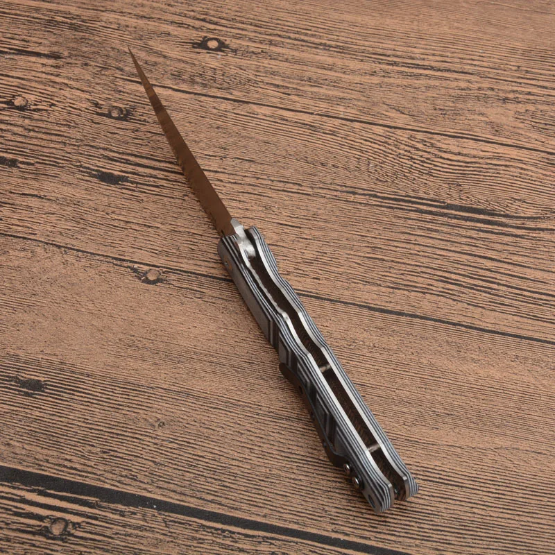 Складной карманный нож из холодной стали лезвие 8cr18 рукоятка G10 походные