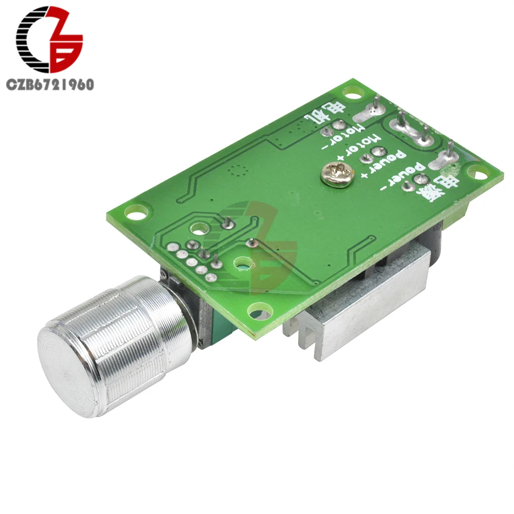 10A 12V 30V Напряжение регулятор ШИМ контроллер скорости двигателя постоянного тока
