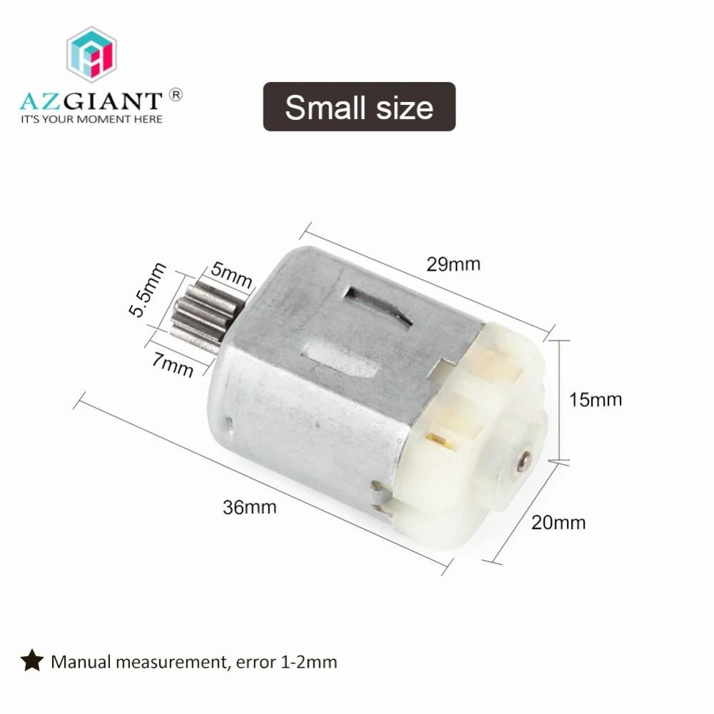 AZGIANT хорошее качество для AUDI A4 B7 A4L A6L Q3 Q5 TT A5 Для Skoda для VW MAGOTAN CC Touareg Автомобильный Дверной замок двигателя центральный привод - Название цвета: 1 pc small