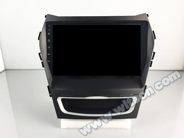 9 &quotAndroid 0 OS автомобильный мультимедийный навигатор gps радио для hyundai ix45 2013-2018 и Santa