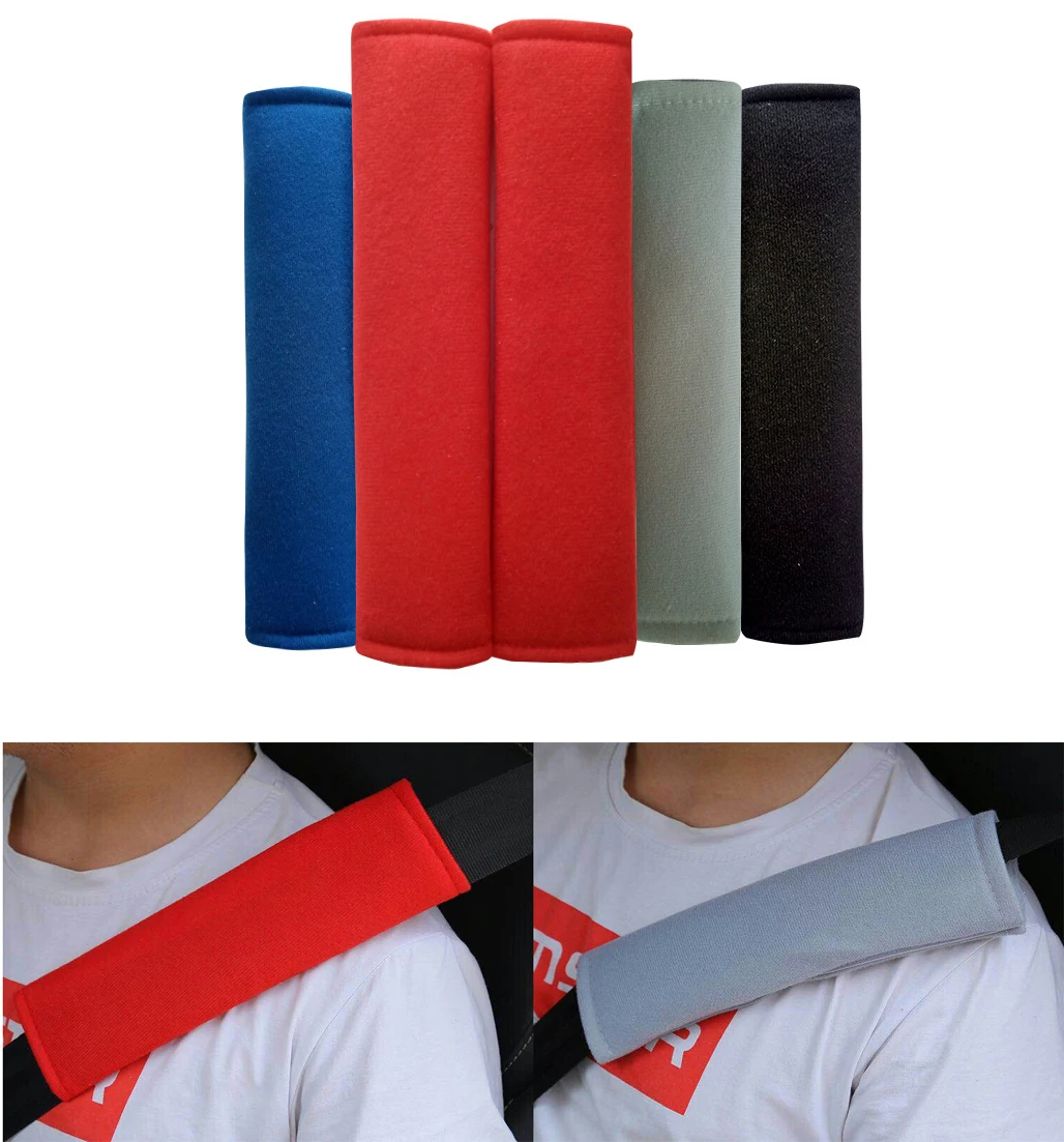 

Universal Car Seat Shoulder Strap Pad Cushion Cover Car Belt Protector Interior Seatbelt Cover for Adults Kids Car Accessories