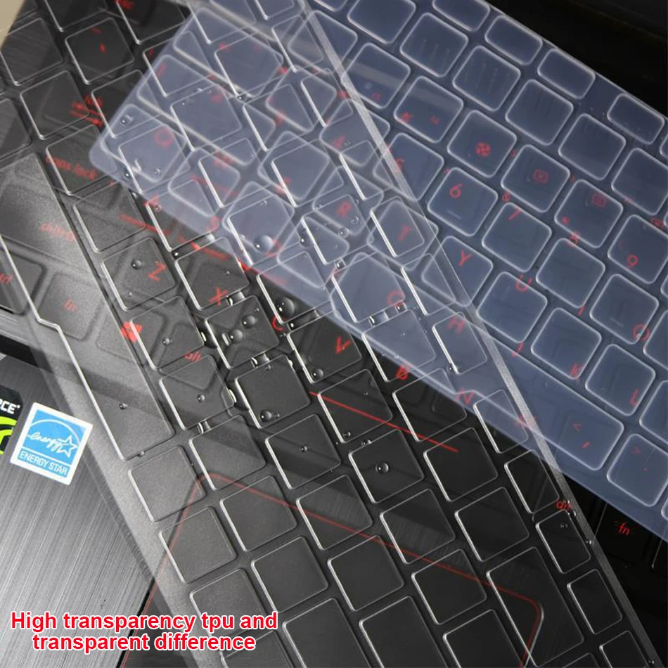 Силиконовый чехол для клавиатуры ноутбука ASUS ROG Strix G G531 15 G531G G531GU G531GD G531GT G531GW 6