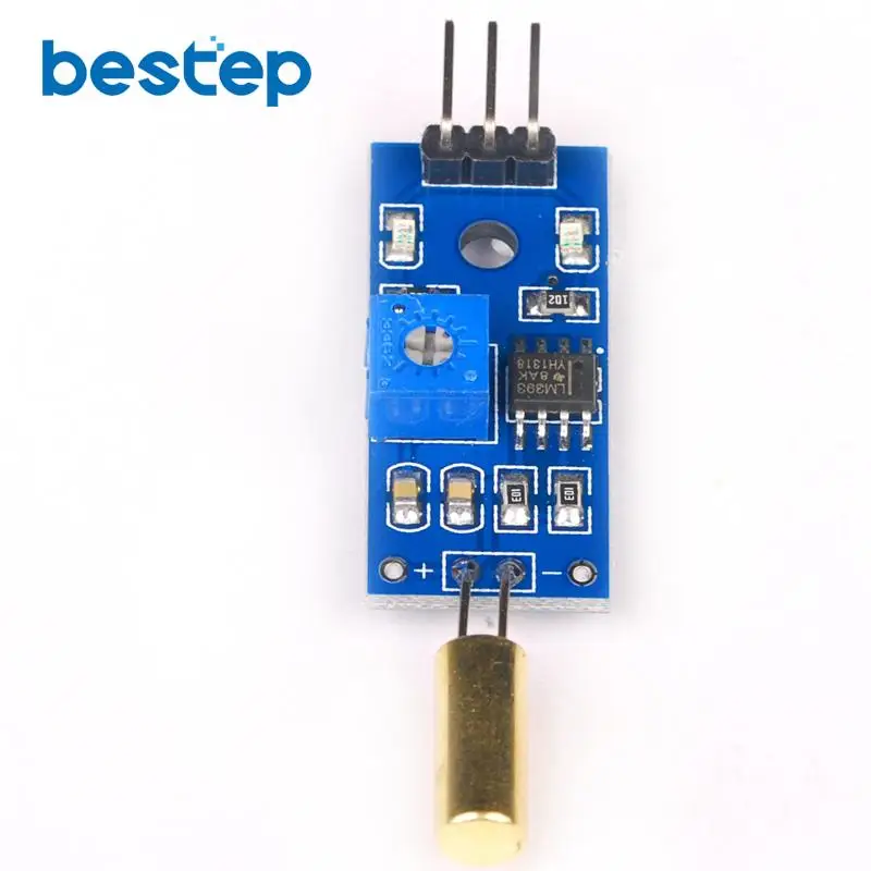Умный робот модуль датчика вибрации с функцией наклона Вибровыключатель
