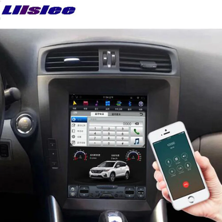Liislee 2 din Android для Lexus IS 240 350 2006 ~ 2012 большой экран Автомобильный мультимедийный